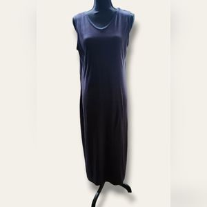 Xhilanation Tank Top Maxi Dress in Black